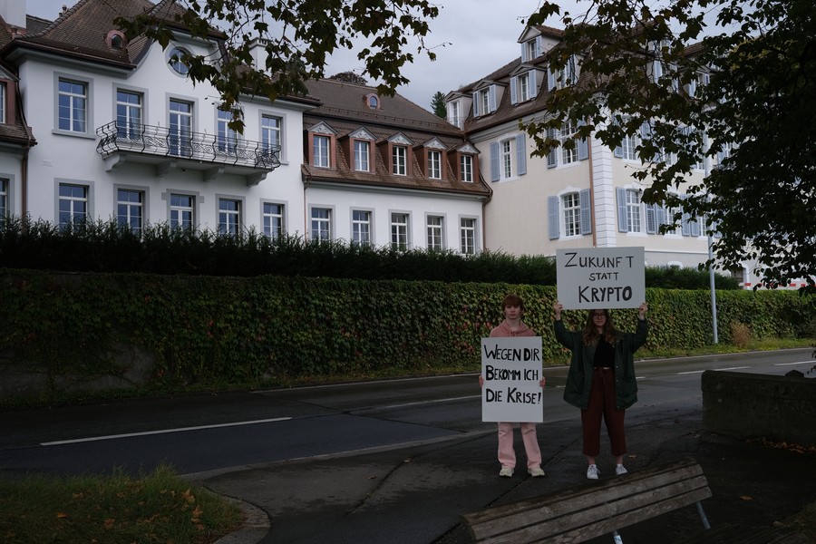 Wegen dir bekomm ich die Krise